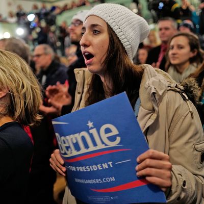 One poll shows young women prefer Sanders by 19 points.