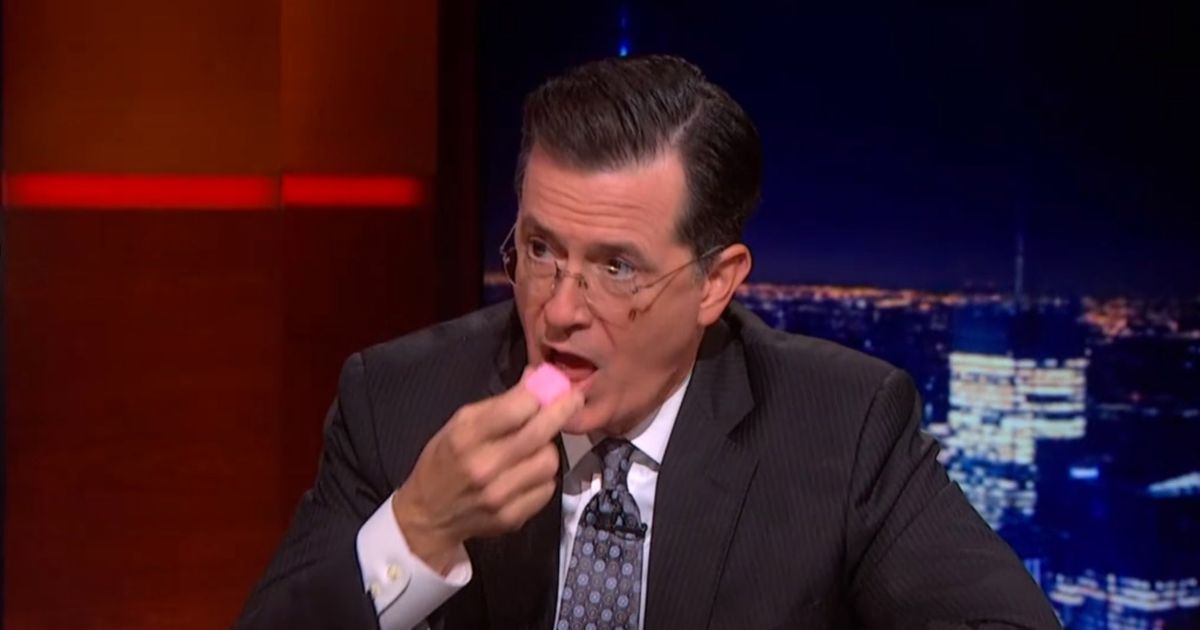 Watch Stephen Colbert Fail the Marshmallow Test