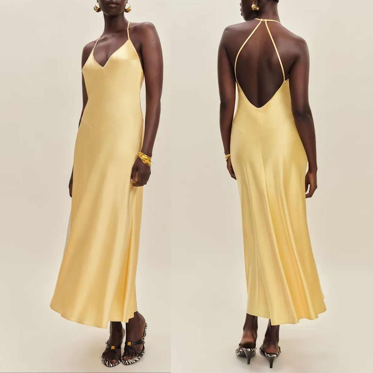 Reformation Nari Silk Dress