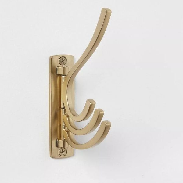 Brightroom Gold Modern Octopus Multi Swivel Hook