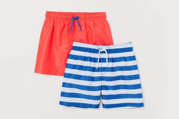 chaqlin Boys Kids Trunks Boardshorts Summer Holiday Beach Shorts Swim Bathing Suit for Age 5-6 Years Old