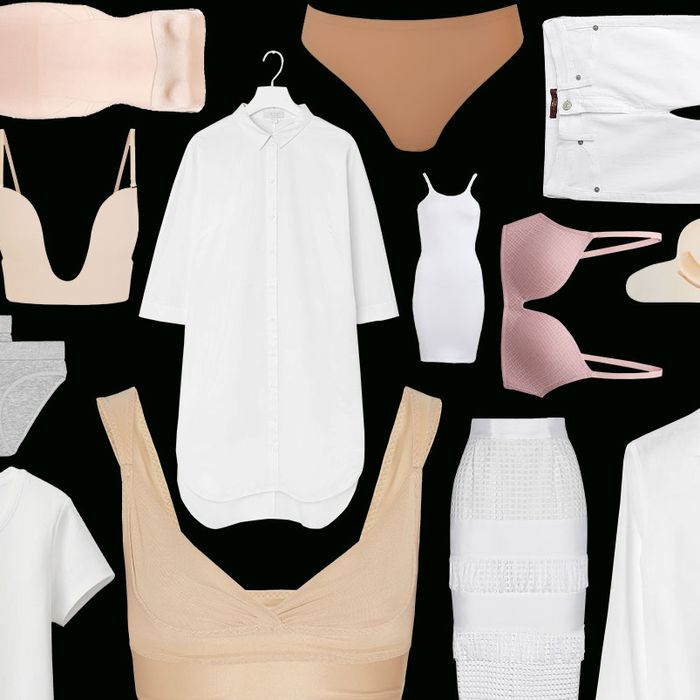 A Guide For What To Wear Under White Clothing