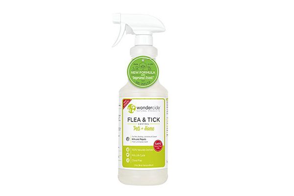 Wondercide Natural Flea, Tick & Mosquito Control Spray for Pets + Home - Lemongrass