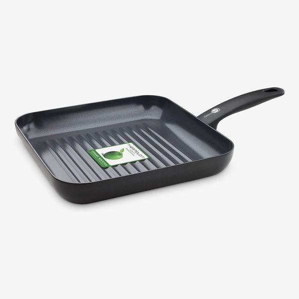 Cok Non Stick Square Frying Pan 28cm Grilling Pan Black & White Speckled 