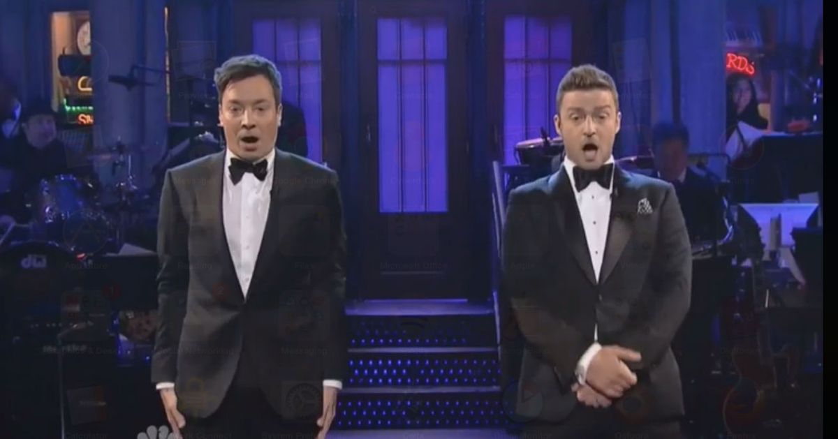 Justin Timberlake And Jimmy Fallon Rap Their Way Through Saturday Night ...