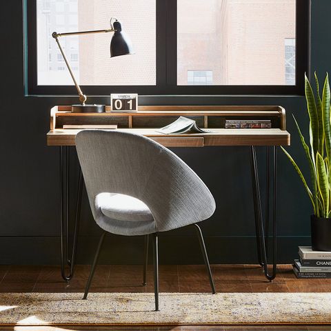 Rivet Modern Upholstered Orb Office Chair