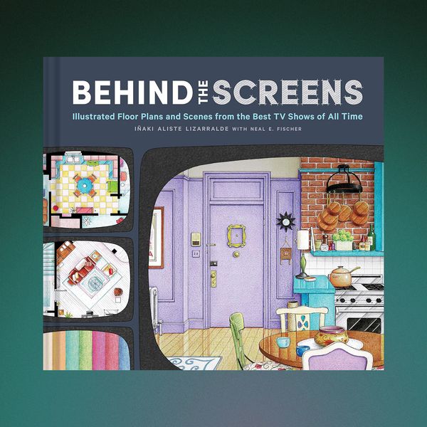 Behind the Screens: Illustrated Floor Plans and Scenes from the Best TV Shows of All Time