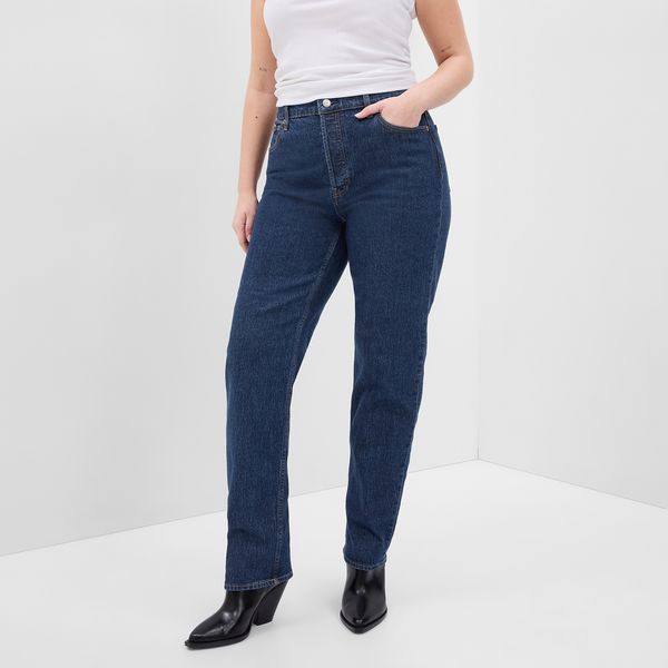 Gap High Rise Cheeky Straight Jeans