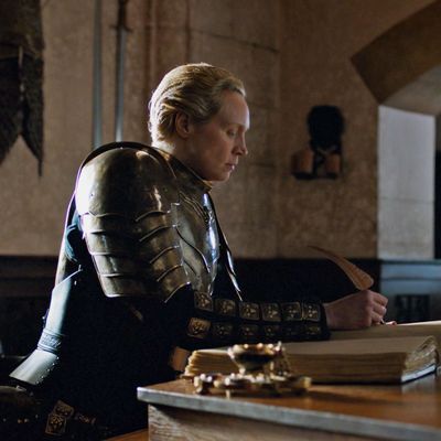 Brienne of Tarth, blogging through her feelings.