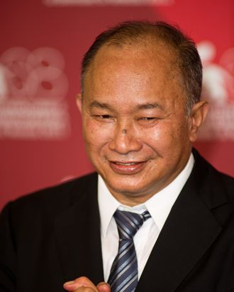 Producer John Woo poses during the 