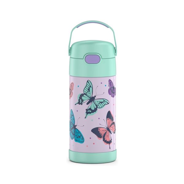 Thermos Funtainer 12 Ounce Water Bottle with Straw