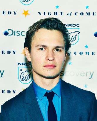 Ansel Elgort.