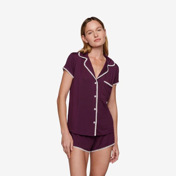 Eberjey Frida Tencel Modal Relaxed Short PJ Set