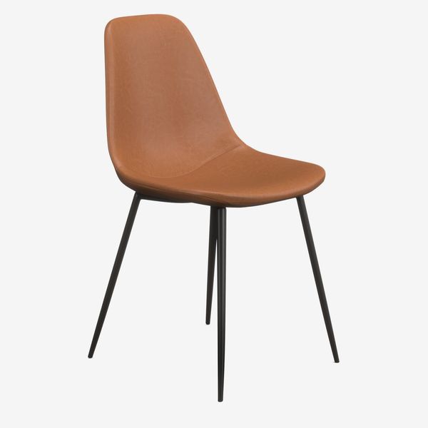 AllModern Kody Vegan Leather Side Chair (Set of 2)