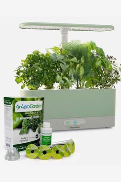 AeroGarden Harvest Slim with Gourmet Herbs Seed Pod Kit