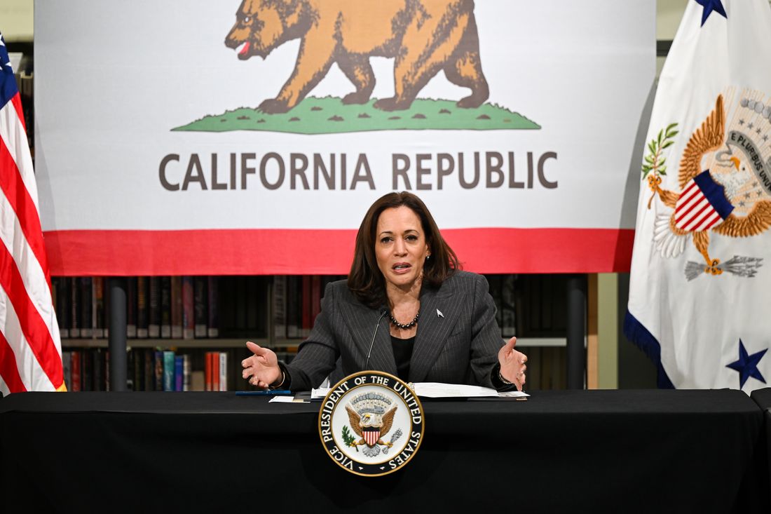 How Kamala Harris Can Fight the ‘Too Liberal’ Label