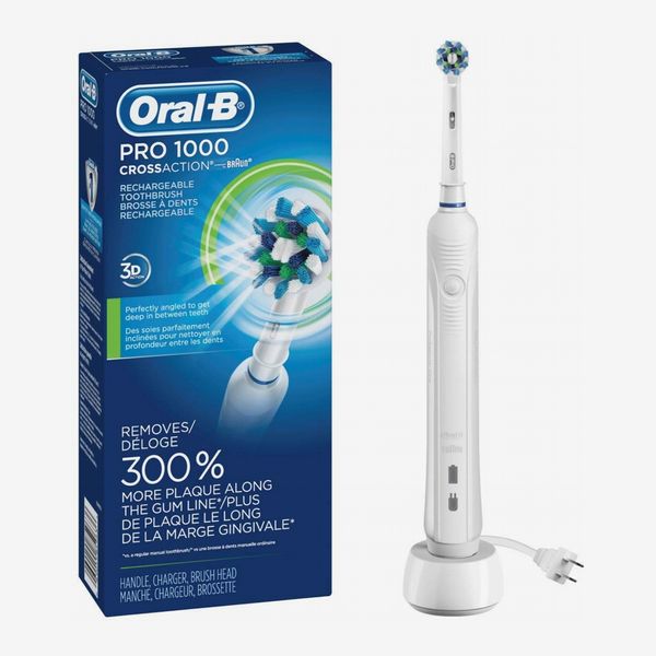 Oral-B White Pro 1000 Power Rechargeable Electric Toothbrush