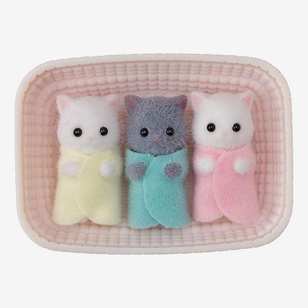 Calico Critters Persian Cat Triplets