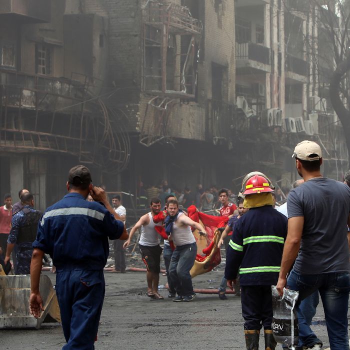 IRAQ-CONFLICT-BOMBING-BAGHDAD