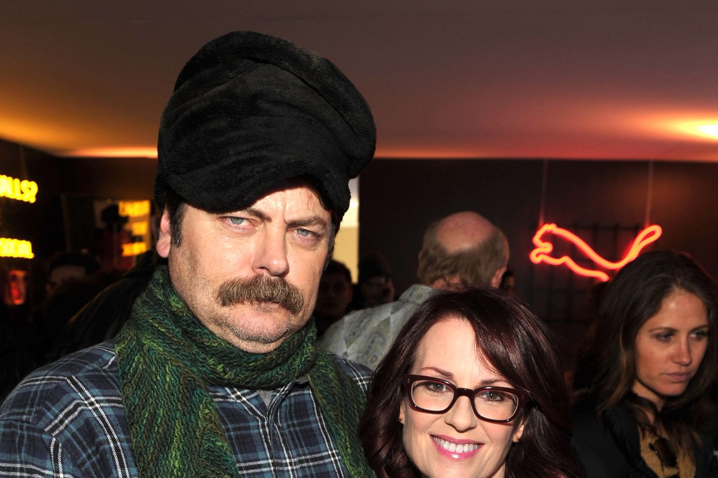 Nick Offerman Is Still Crazy in Love With Megan Mullally