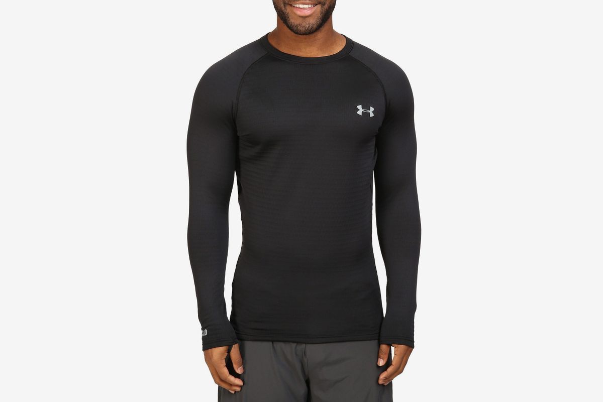 Men's Under Armour Extreme Twill Base Layer 1/4 Zip Shirt Base Layer $90 Retail