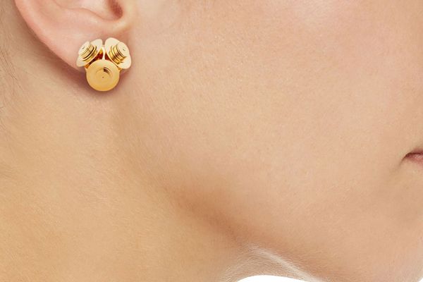 J.W.ANDERSON Satellite gold-plated clip earrings