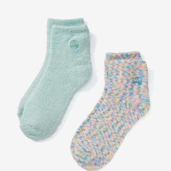 Earth Therapeutics Aloe Socks, 2 Pairs