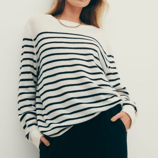 Reformation Cashmere Boyfriend Sweater