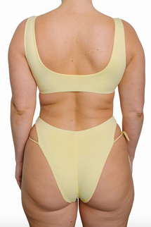 2021 Women bikini top Stitching Color High Waist Two Pieces Bikini Swimwear Swimsuit Beachwear Brand new and high quality #50