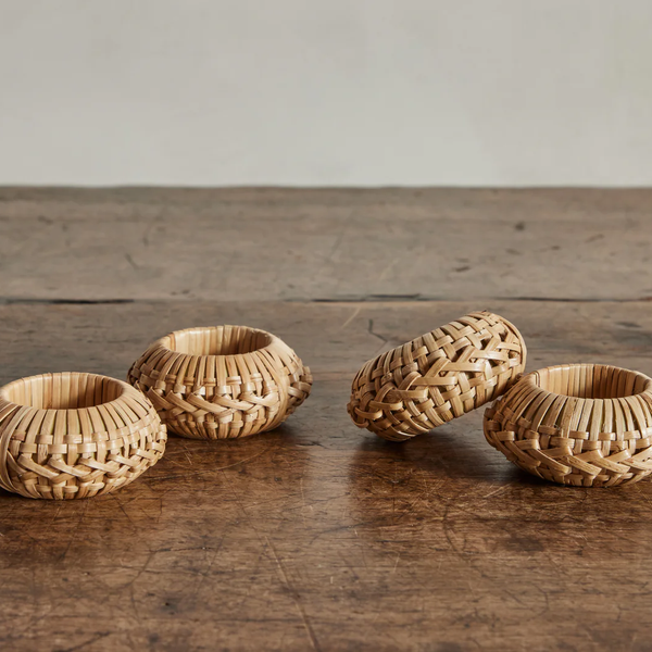 Nickey Kehoe Round Bamboo Napkin Rings