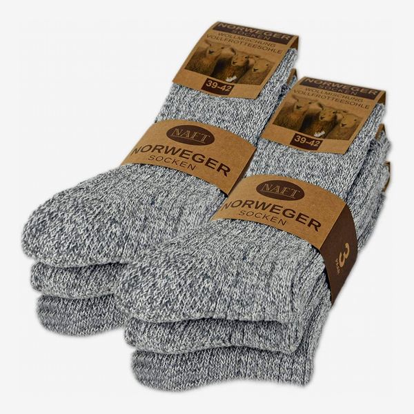 Norwegian Wool Socks (6 Pairs)