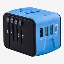 Lofta CPAP International Travel Adapter with USB Type C