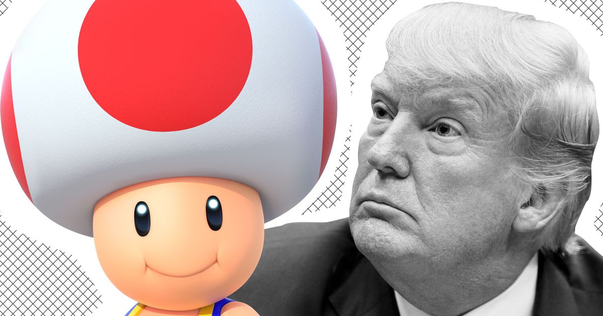 Stormy Daniels Donald Trumps Penis Is Toad From Mario Kart 5067