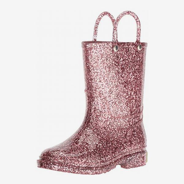 Western Chief Kids’ Glitter Waterproof Rain Boot