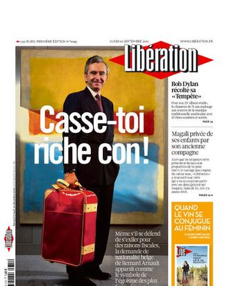 POLEMIQUE – <em>Libération</em> «répond» à Bernard Arnault