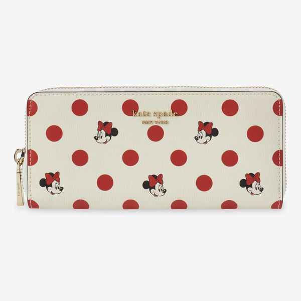 Minnie Mouse Polka-Dot Wallet by Kate Spade New York