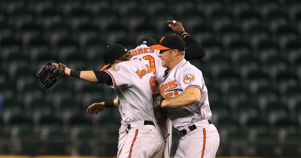 The orioles game pretty much just ended