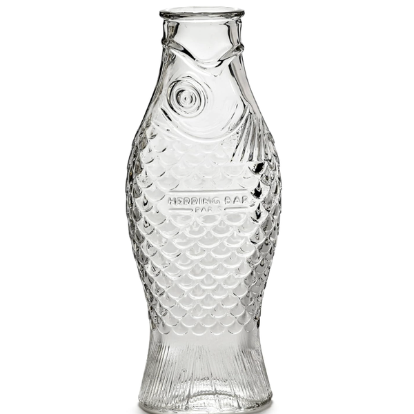 Serax Fish-Shaped Glass Pitcher