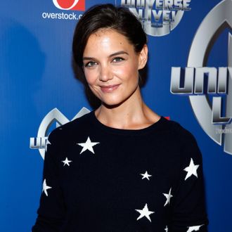 NEW YORK, NY - AUGUST 13: Katie Holmes attends Marvel Universe LIVE! NYC World Premiere on August 13, 2014 in New York City. (Photo by Brian Ach/Getty Images for Feld Entertainment)