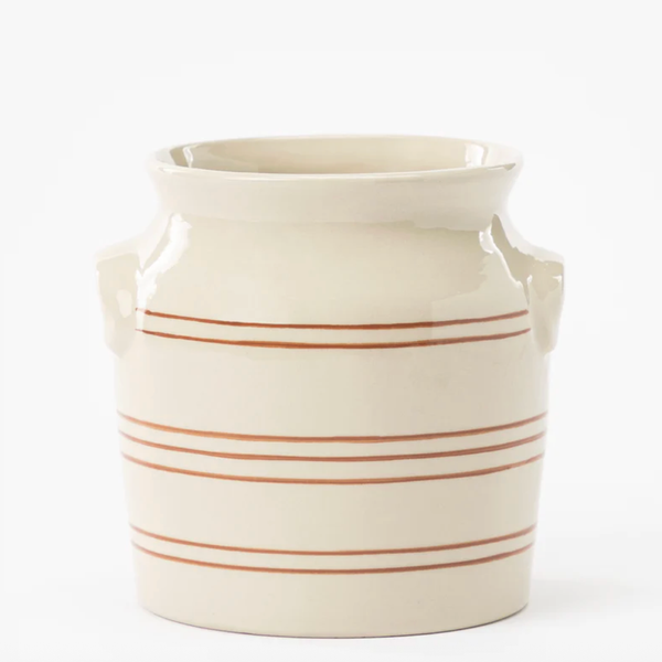 McGee & Co. Aleph Striped Crock