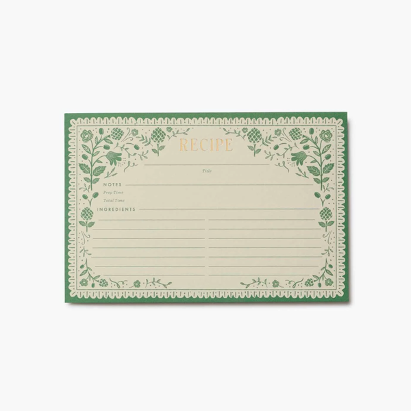 Rifle Paper Co. Recipe Cards