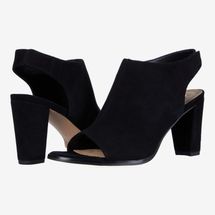 Best Gift For Someone On Their Feet All Day,Clarks Kaylin Sling Black Suede