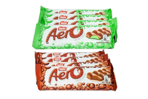 Nestle Aero Milk Chocolate and Peppermint Bar Sample Pack