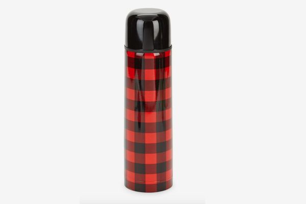 Art and Cook Checkered Thermos