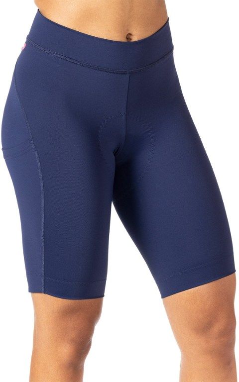 Women Cycling Shorts Padded Bike Bicycle Pants Biking Compression Biker  Tights with Pockets : : Clothing, Shoes & Accessories
