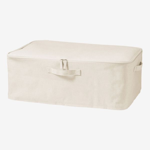 Muji Cotton Linen Clothing Case, Large