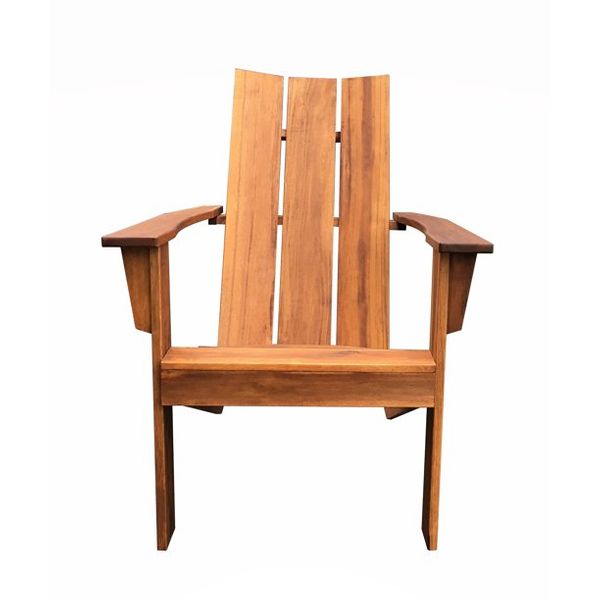 Mainstays Wood Outdoor Modern Adirondack Chair