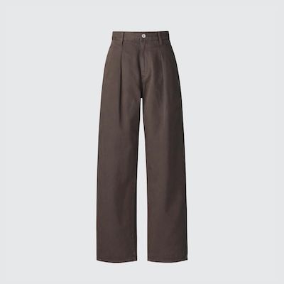 Uniqlo Denim Pleated Pants