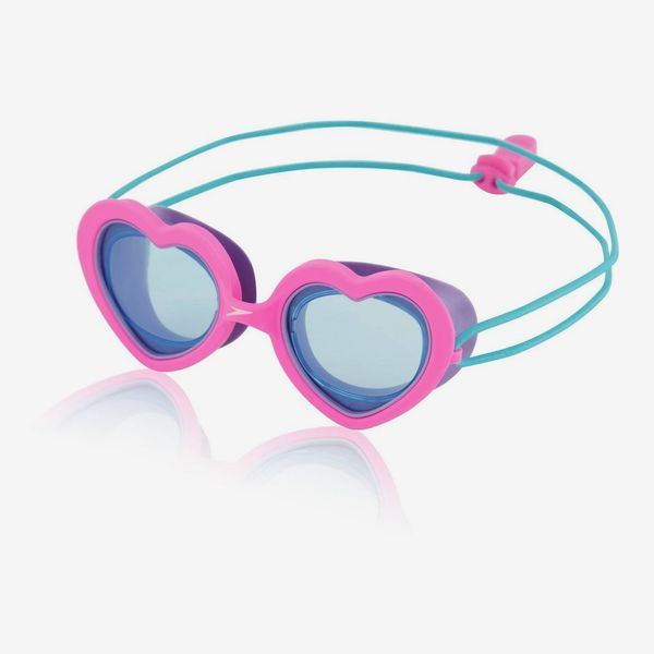 Speedo Kids’ Sunny Vibes Heart Swim Goggles - Pink Heart