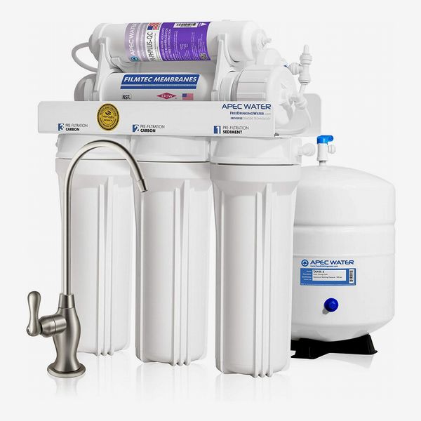 APEC Certified Alkaline High Output 90 GPD 6-Stage Reverse Osmosis Drinking Water Filter System